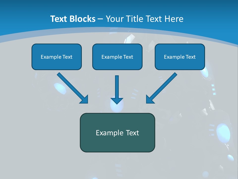 Cybernetic Gaming Technology PowerPoint Template