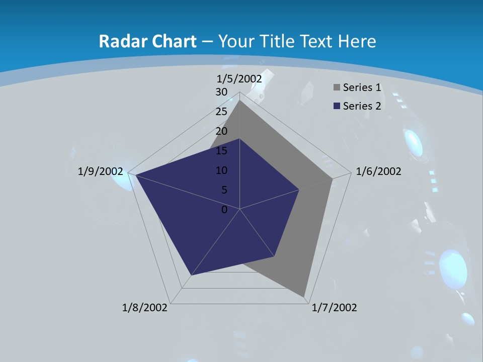 Cybernetic Gaming Technology PowerPoint Template