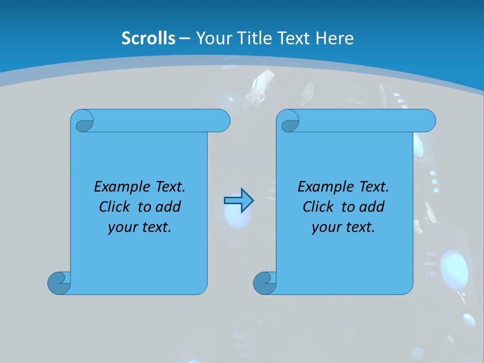 Cybernetic Gaming Technology PowerPoint Template
