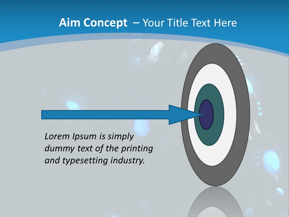 Cybernetic Gaming Technology PowerPoint Template