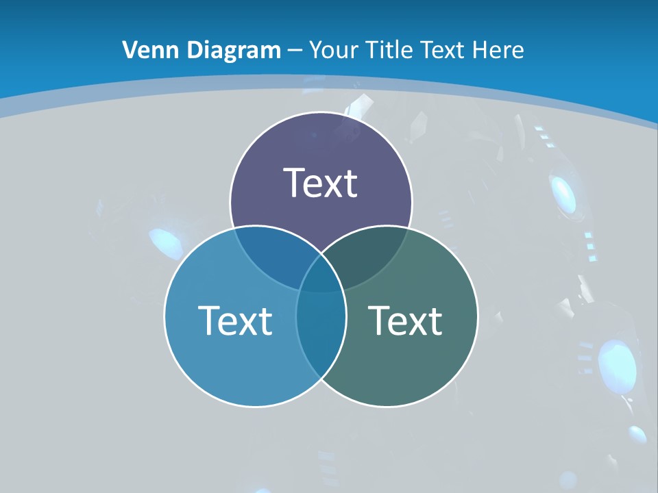 Cybernetic Gaming Technology PowerPoint Template