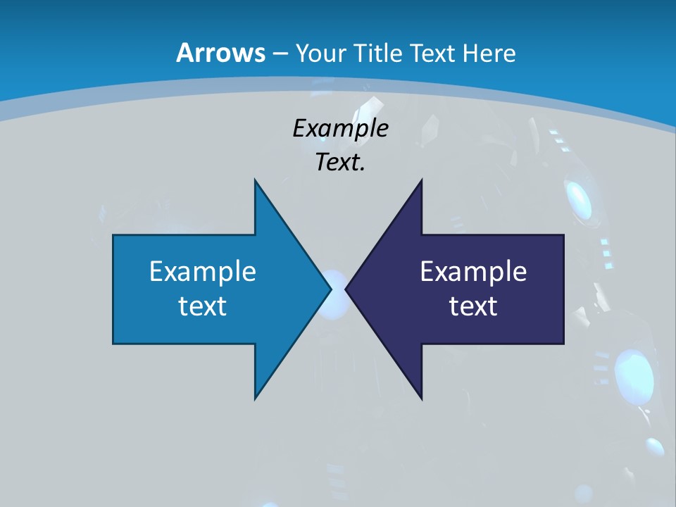 Cybernetic Gaming Technology PowerPoint Template