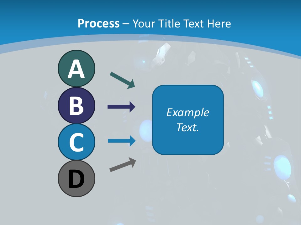 Cybernetic Gaming Technology PowerPoint Template
