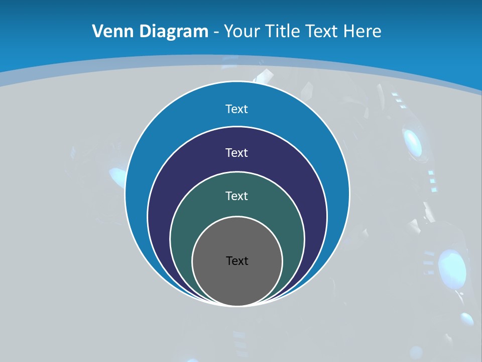 Cybernetic Gaming Technology PowerPoint Template
