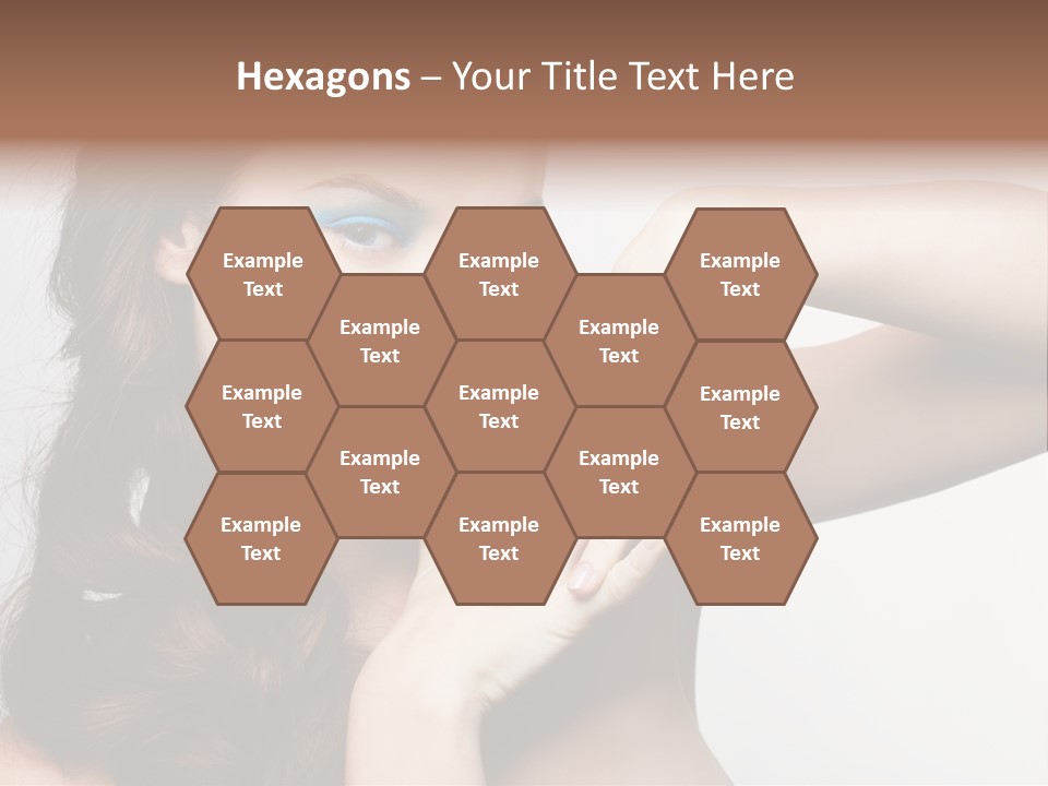 Glamor European Female PowerPoint Template