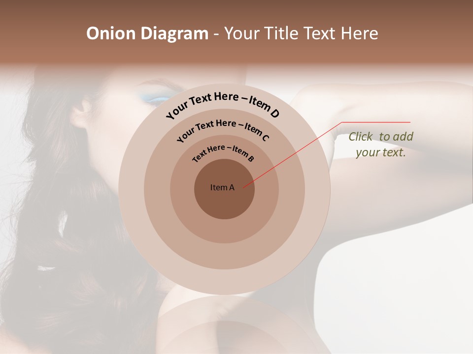 Glamor European Female PowerPoint Template