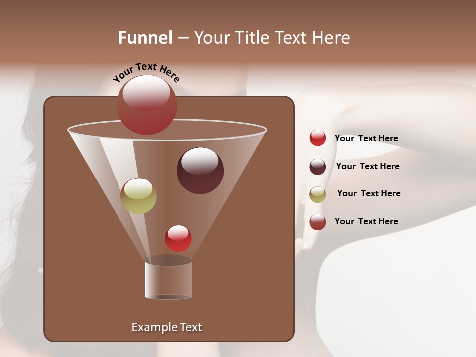 Glamor European Female PowerPoint Template