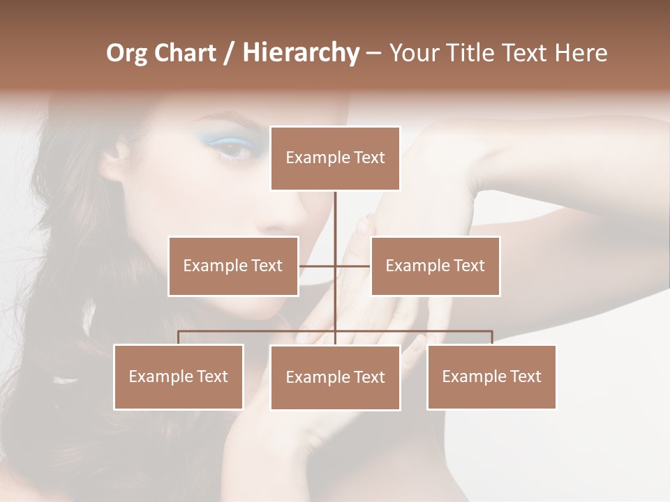 Glamor European Female PowerPoint Template