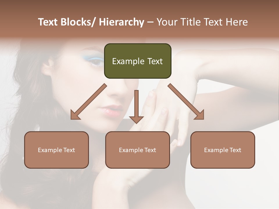 Glamor European Female PowerPoint Template