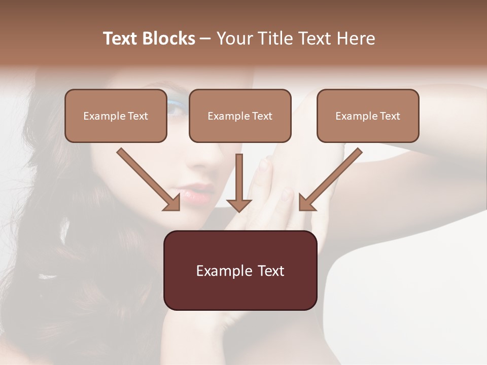 Glamor European Female PowerPoint Template