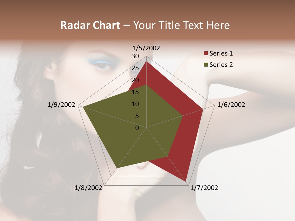 Glamor European Female PowerPoint Template