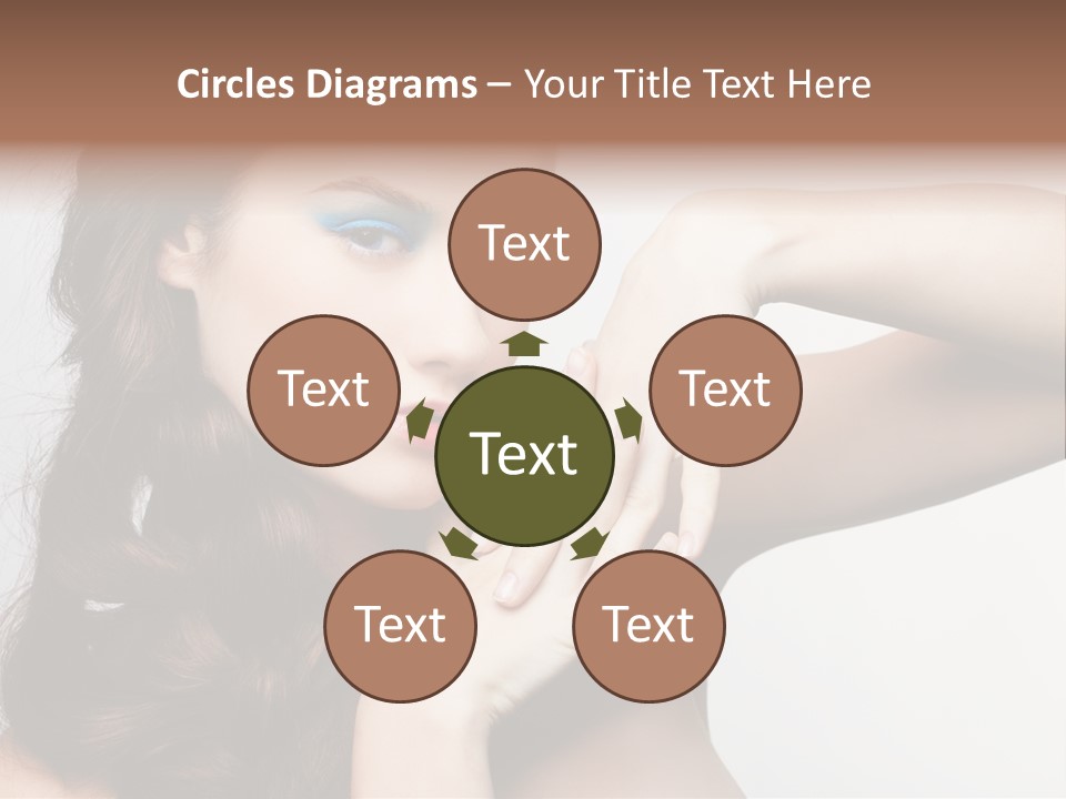 Glamor European Female PowerPoint Template