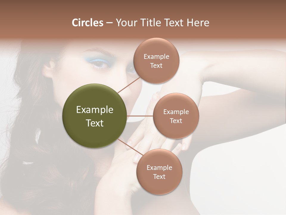 Glamor European Female PowerPoint Template