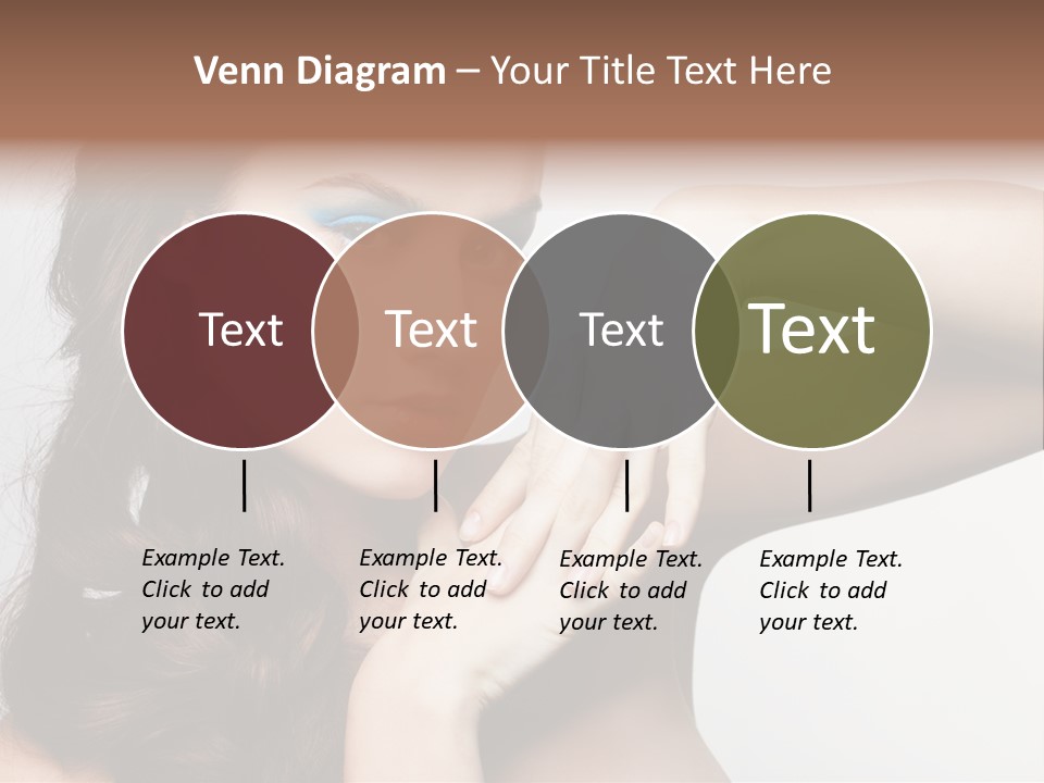 Glamor European Female PowerPoint Template