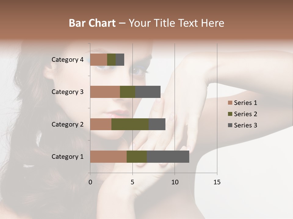 Glamor European Female PowerPoint Template