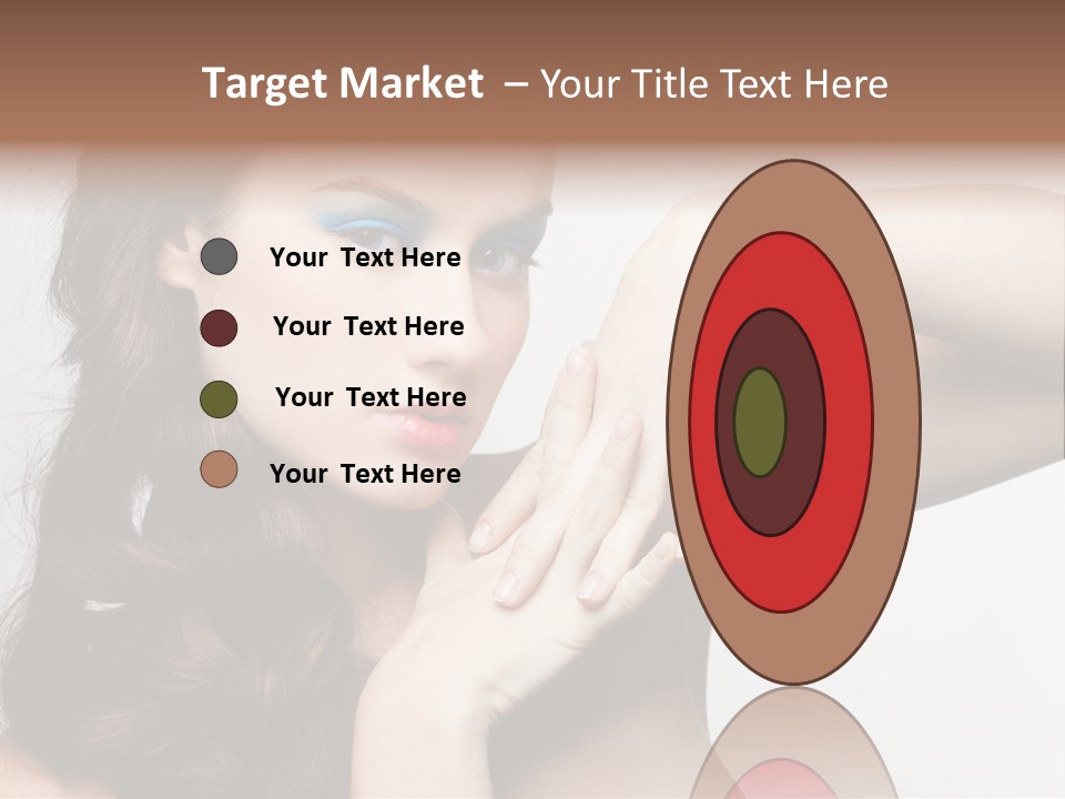 Glamor European Female PowerPoint Template