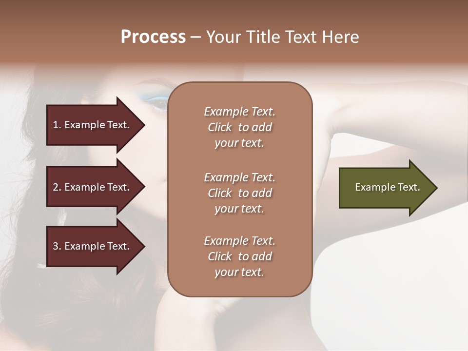 Glamor European Female PowerPoint Template
