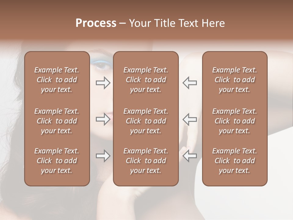Glamor European Female PowerPoint Template