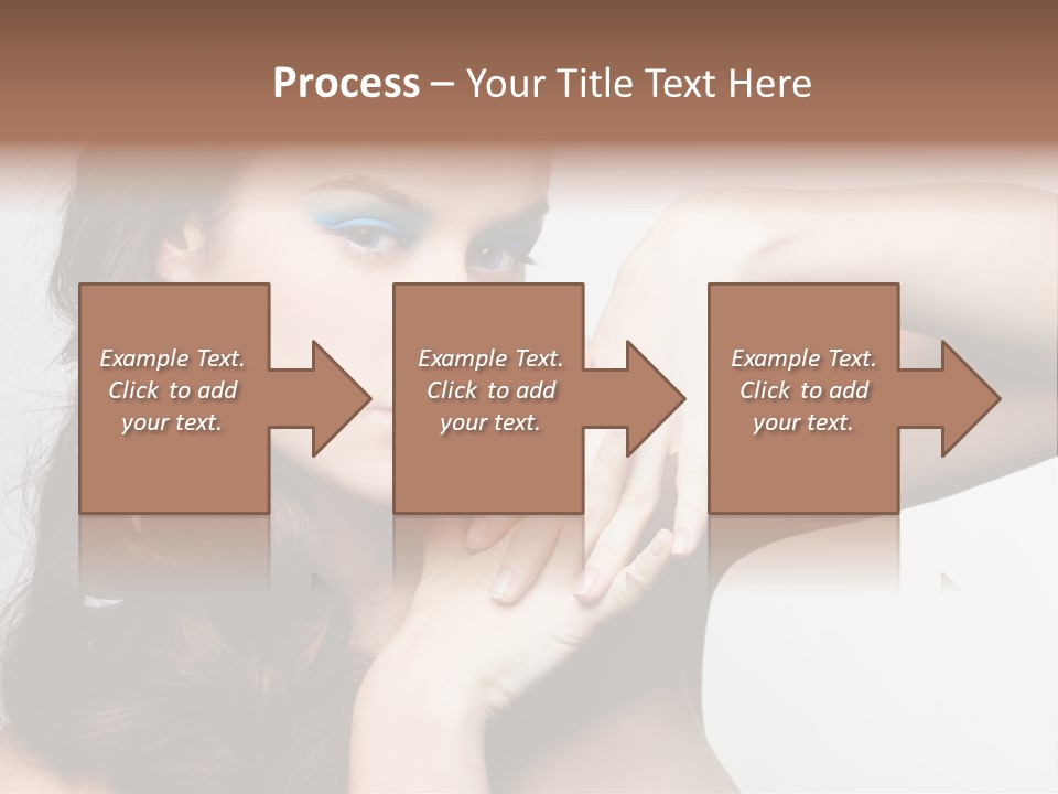 Glamor European Female PowerPoint Template