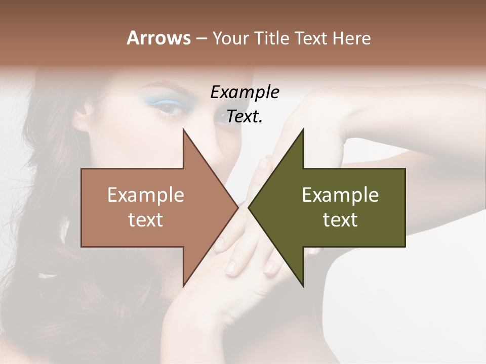 Glamor European Female PowerPoint Template