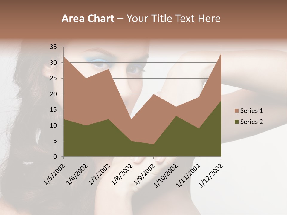 Glamor European Female PowerPoint Template