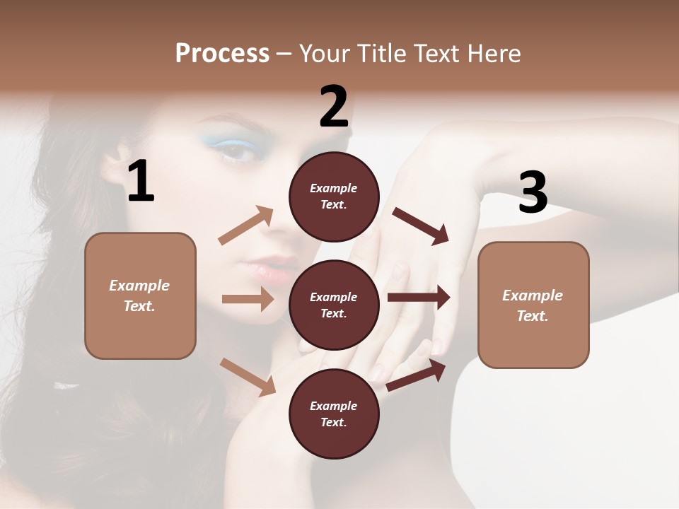 Glamor European Female PowerPoint Template