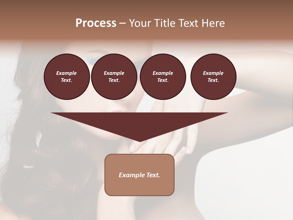 Glamor European Female PowerPoint Template