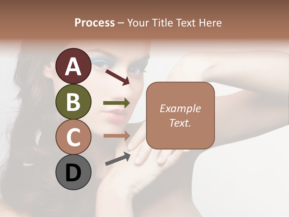 Glamor European Female PowerPoint Template