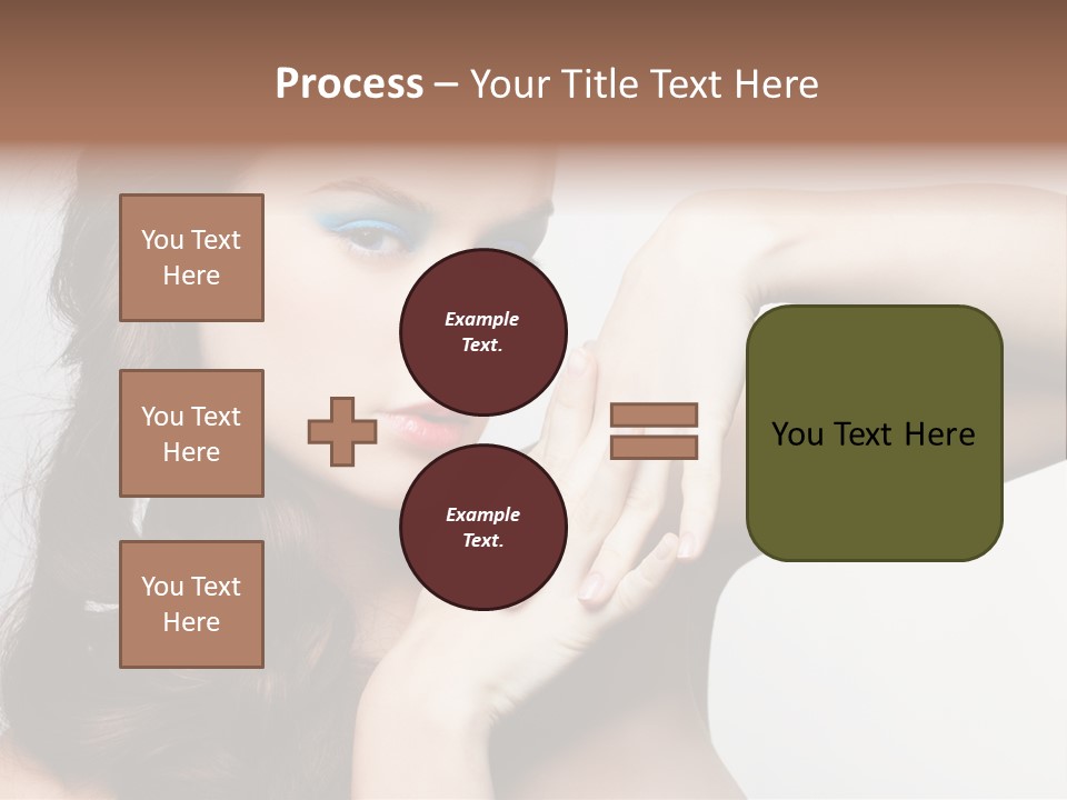 Glamor European Female PowerPoint Template