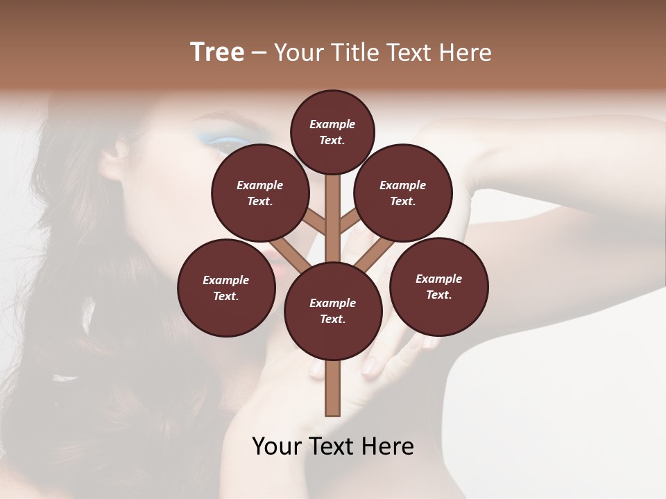Glamor European Female PowerPoint Template