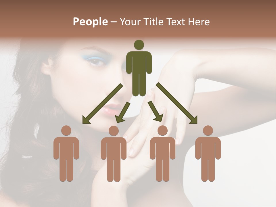 Glamor European Female PowerPoint Template