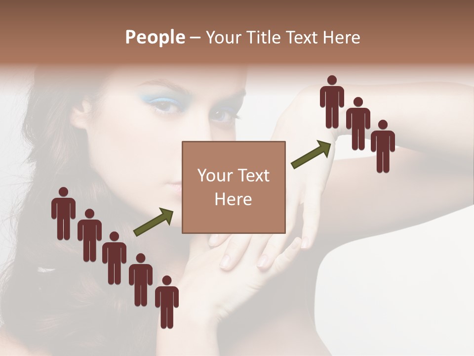 Glamor European Female PowerPoint Template