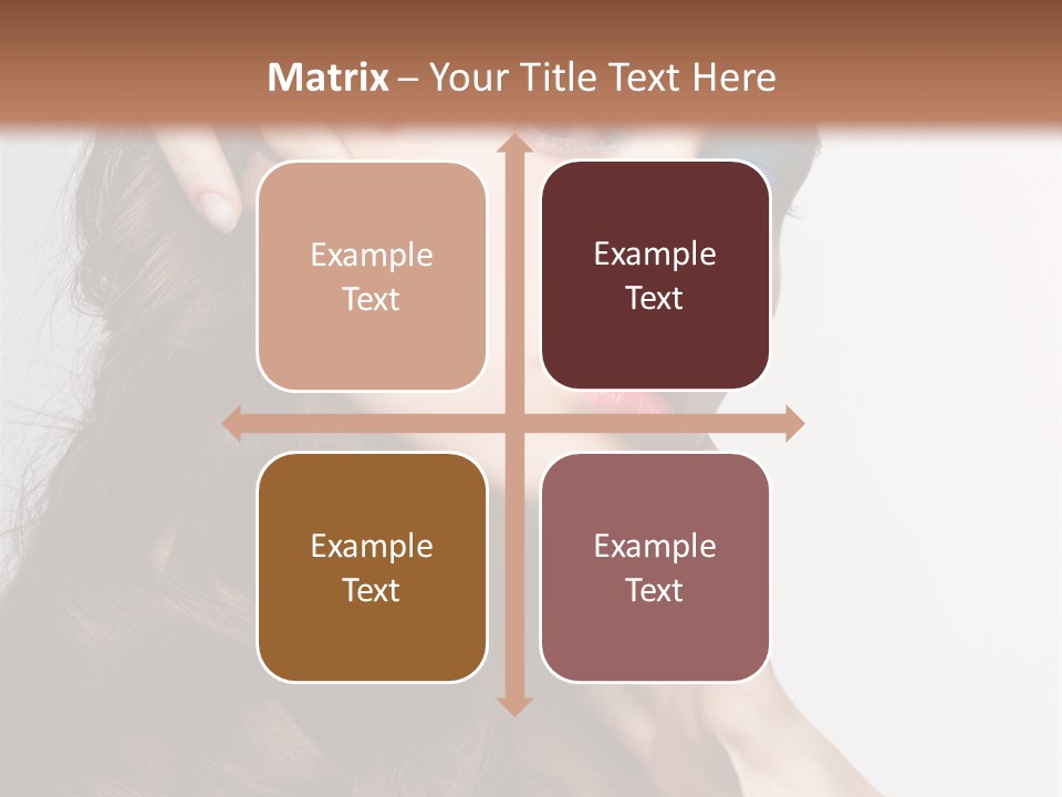 Young Makeup Make Up PowerPoint Template