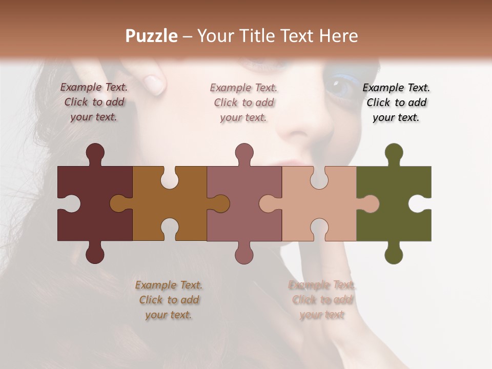 Young Makeup Make Up PowerPoint Template