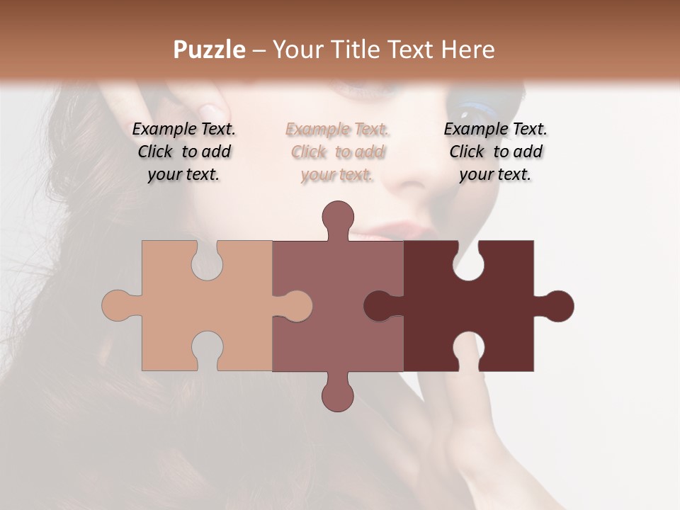 Young Makeup Make Up PowerPoint Template