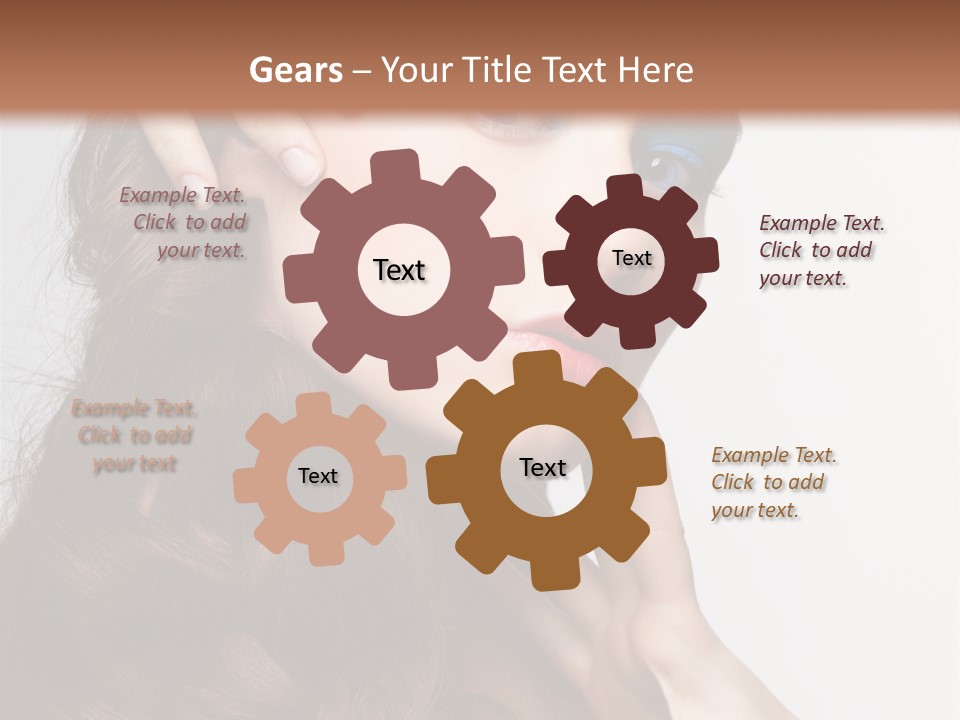 Young Makeup Make Up PowerPoint Template