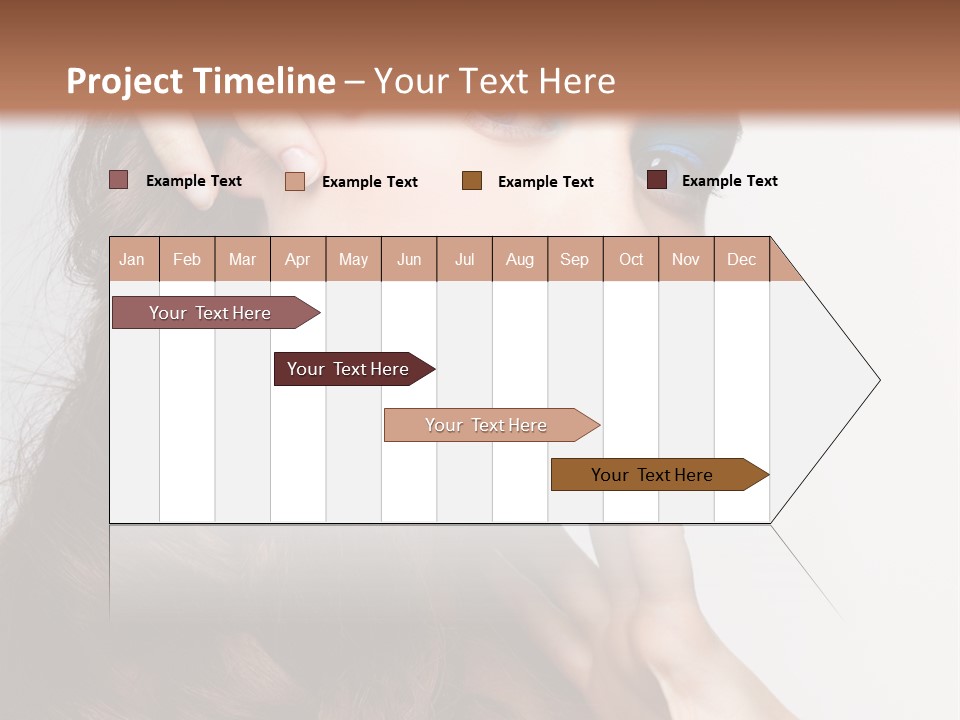 Young Makeup Make Up PowerPoint Template