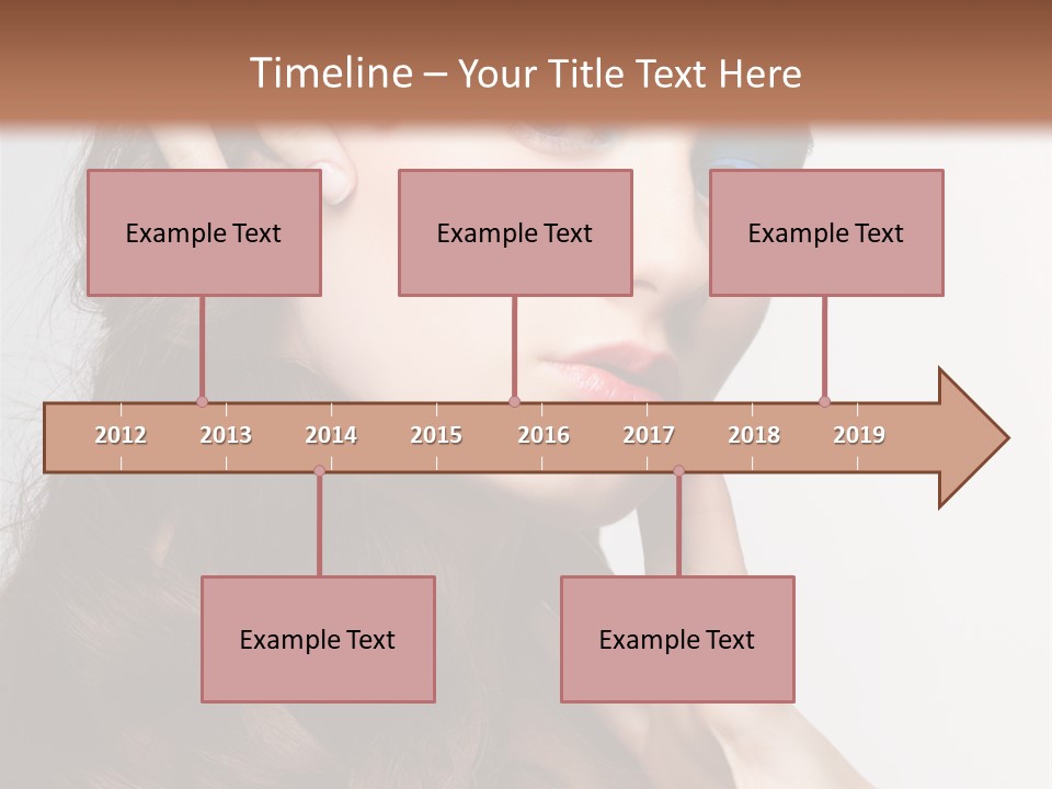 Young Makeup Make Up PowerPoint Template