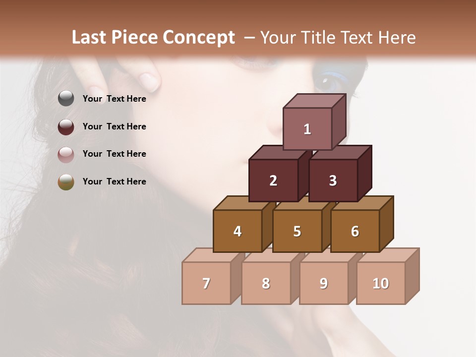 Young Makeup Make Up PowerPoint Template