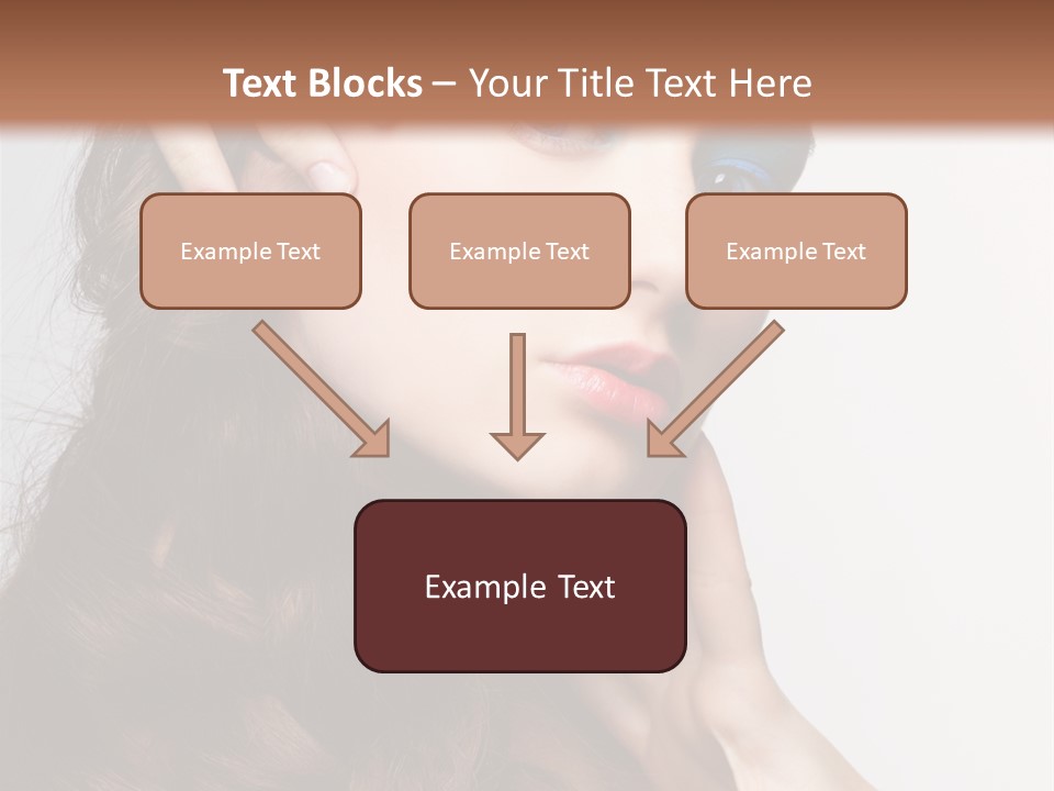 Young Makeup Make Up PowerPoint Template