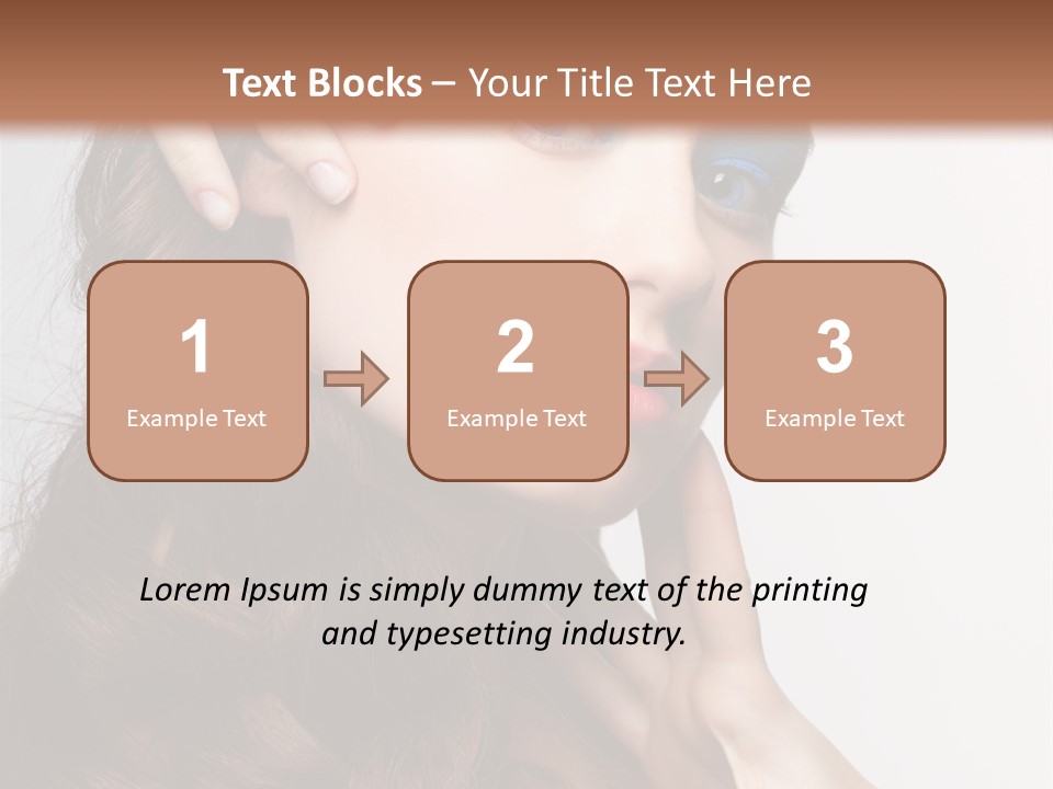 Young Makeup Make Up PowerPoint Template