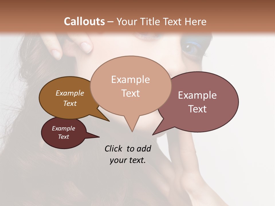 Young Makeup Make Up PowerPoint Template