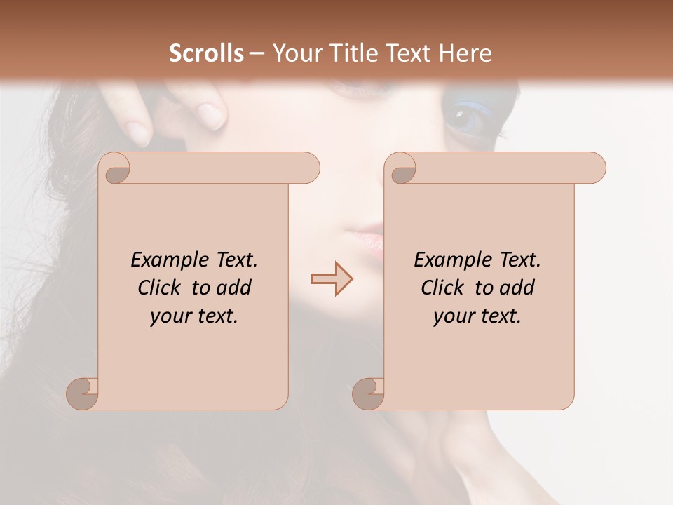 Young Makeup Make Up PowerPoint Template
