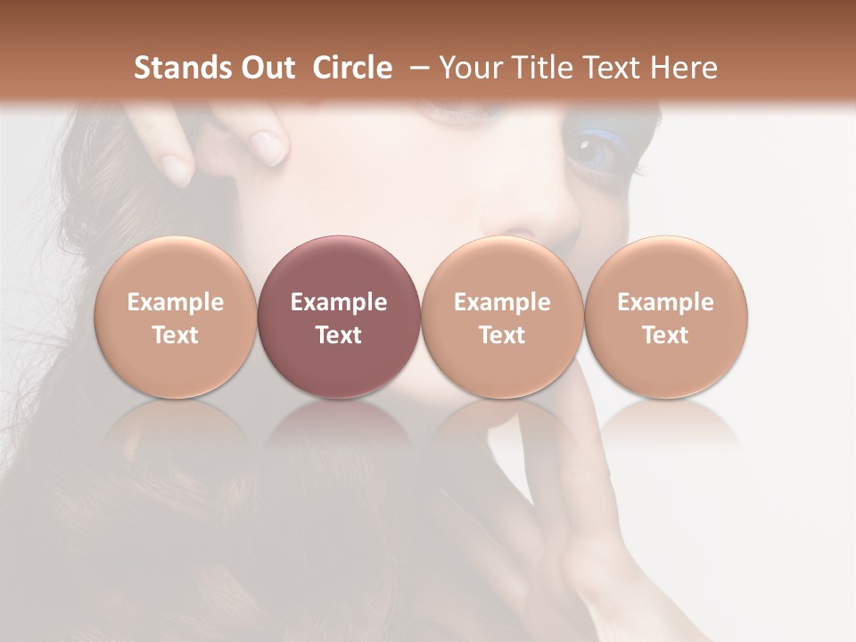 Young Makeup Make Up PowerPoint Template