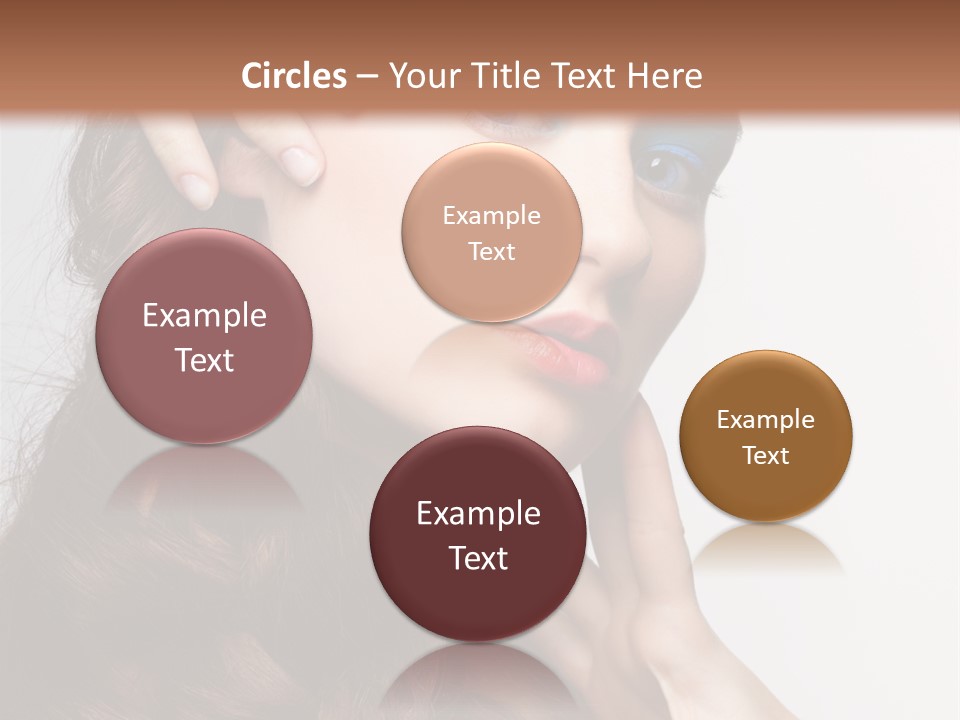Young Makeup Make Up PowerPoint Template
