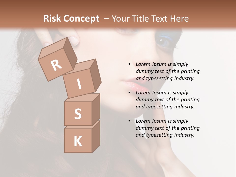 Young Makeup Make Up PowerPoint Template