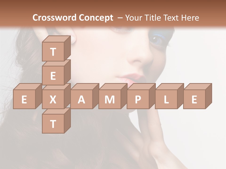 Young Makeup Make Up PowerPoint Template