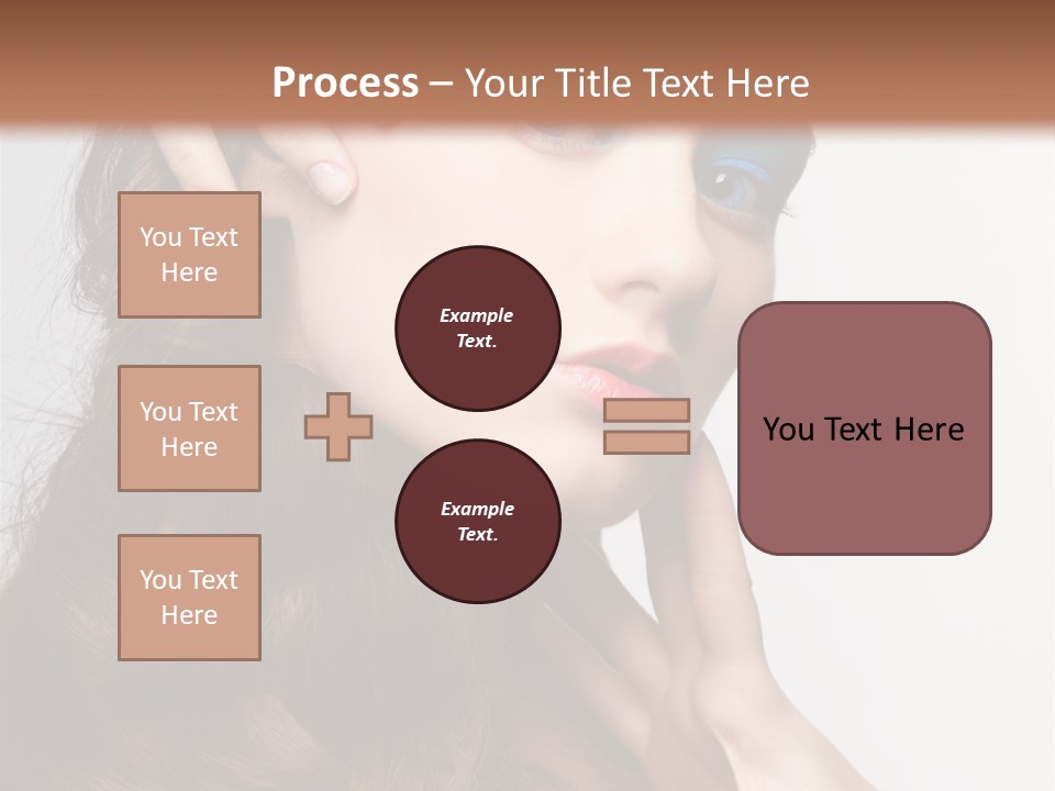 Young Makeup Make Up PowerPoint Template