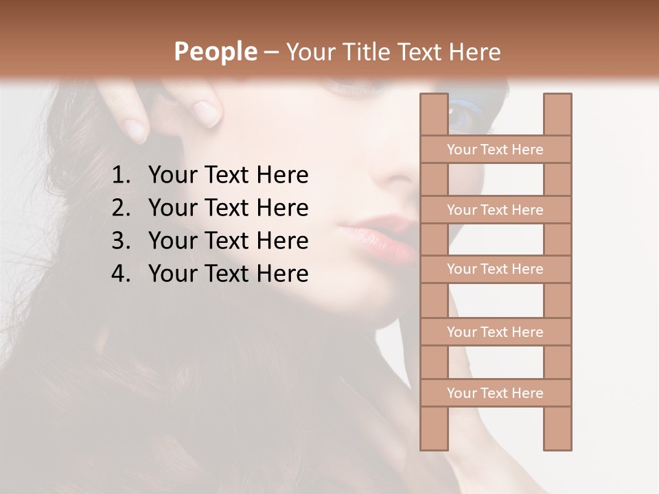 Young Makeup Make Up PowerPoint Template