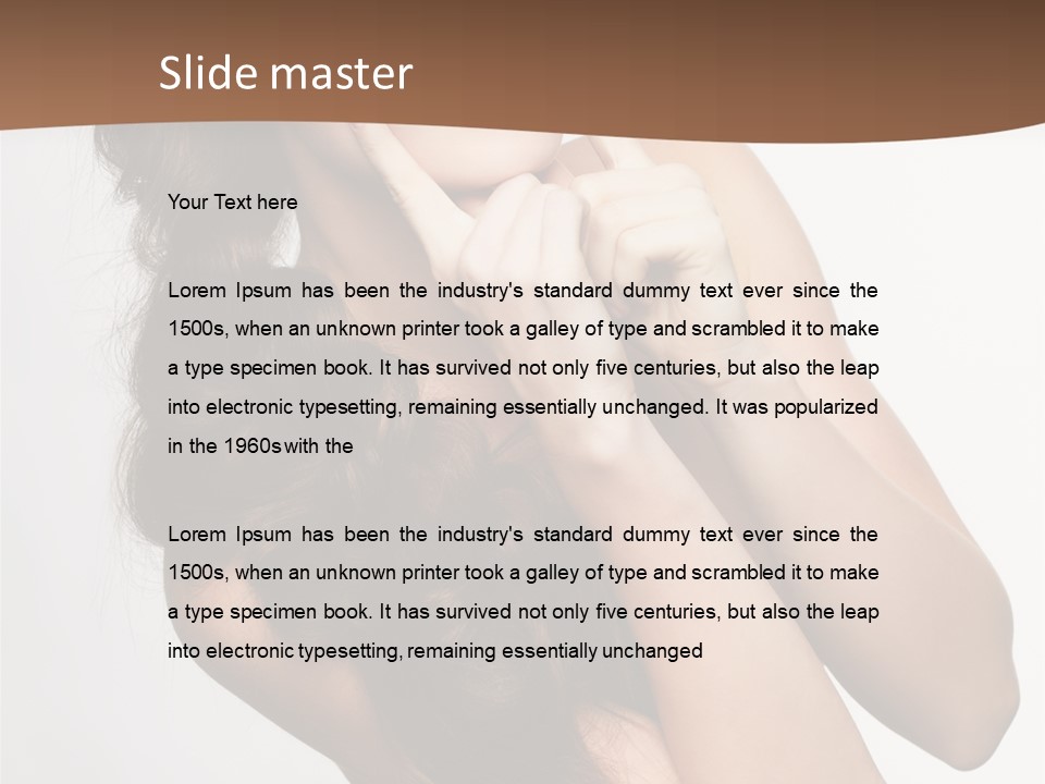 Body  Female PowerPoint Template